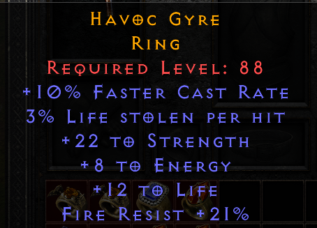 Skull Gyre - 10 FCR 22 STR 21 FR