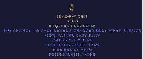 Shadow Coil Ring