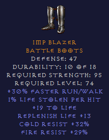 Crafted Battle Boots 13 Rep Dual Res