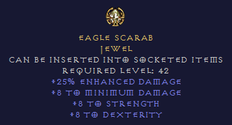 Eagle Scarab -  Jewel