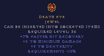 Death Eye - jewel