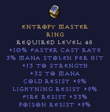 Entropy Master - FCR ML Ring