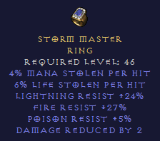 Storm Master - Dual Leech LR FR Ring