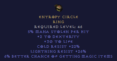 Entropy Circle - ML, LR, CR, MF