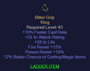 Bitter Grip - 10 FCR 13 FR 19 PR 12% MF