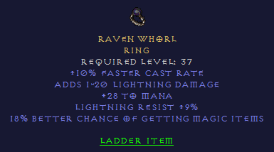 Raven Whorl - FCR 18% MF Light Res Mana