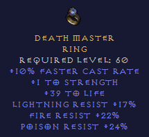 Death Master - Tri Res fcr ring