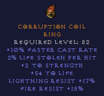Corruption Coil Ring