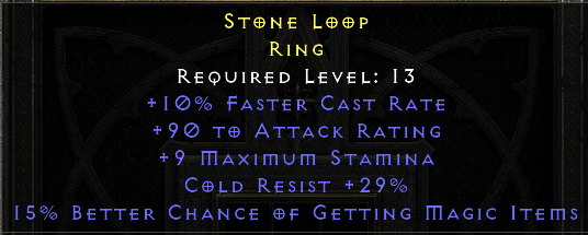 Stone Loop - 10 FCR 29 CR 15% MF - Non Ladder - D2Bits