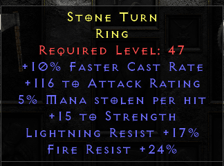 Stone Turn - 10 FCR 116 AR 5% ML 15 STR 17 LR 24 FR - Non Ladder - D2Bits