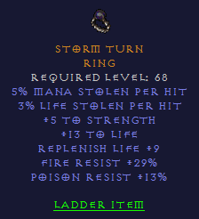 Storm Turn - Dual Leech Str FR PR - D2Bits