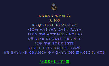 Dread Whorl - Ring