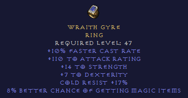 Wraith Gyre - Ring