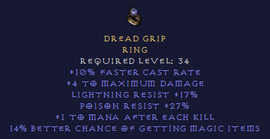 Dread Grip - LR PR MF Ring