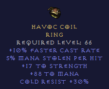 Havoc Coil - FCR ML Ring