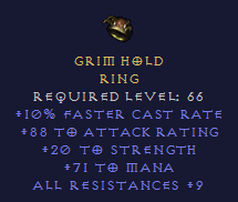 Grim Hold - FCR STR All Res- Ring