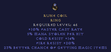 Rune Coil - FCR ML MF - Ring