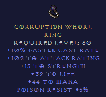 Corruption Whorl - FCR Ring