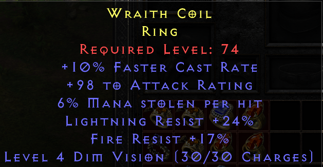 Wraith Coil - 10 FCR 6 ML 24 LR 17 FR