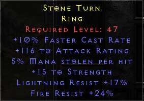 Stone Turn Ring