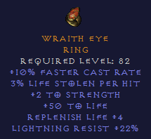 Wraith Eye Ring